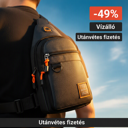 ✨Vízálló, többzsebes keresztirányú válltáska