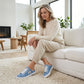 💐Női farmer anyagú slip-on papucs – kényelmes talp és laza stílus 👟☀️