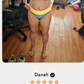 🏖️👙Színes blokkos, patchwork mintás, nylonból készült, sportos, 3 részes bikini szett