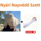 🧢 👒☀️Széles karimájú, masnis napvédő kalap nőknek