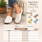 🎁2026 Új érkezések 49% KEDVEZMÉNY💥Női légáteresztő kötött slip-on mules – Könnyű és párnázott – Könnyű fel- és levétel, tökéletes hétköznapokra vagy gyors ügyintézéshez – levegős és kényelmes 🌸