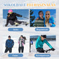 ❄️Női téli egyrészes sapka-sál-maszk 4 az 1