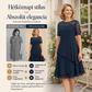 ⏰ UTOLSÓ NAPI PROMÓCIÓ - 49% KEDVEZMÉNY 💖 [S-3XL] 👗✨️ Női Réteges Háló A-vonalú Midi Ruha