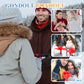 ❄️Női téli egyrészes sapka-sál-maszk 4 az 1