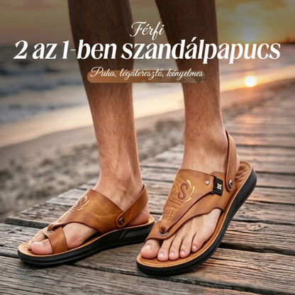 ✨✨Férfi 2 az 1-ben átalakítható szandál és papucs