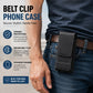 🔗 Belt Phone Holder mágneses zárral – Erős okostelefon-tartó klipszel, övhurokkal és kártyatartóval