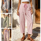 Pantaloni de lounge scurți cu dungi pentru femei