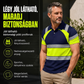 🦺🚧 Férfi láthatósági, kerek nyakú felső – 🛡️ Kiemelkedő láthatóság és kényelmes