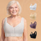 🔥Utolsó 100 rendelés 【1+1 ingyen】Légáteresztő női melltartó Plus Size elülső kapoccsal