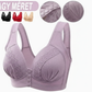 🔥 1+1 INGYEN! Elöl kapcsolódó melltartó idősebb hölgyeknek 💕 S-9XL Nagy méret | Lélegző pamut | 🚚 Utánvétes fizetés
