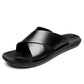 🏖️ Férfi strandpapucs, valódi bőrből™👞🌞