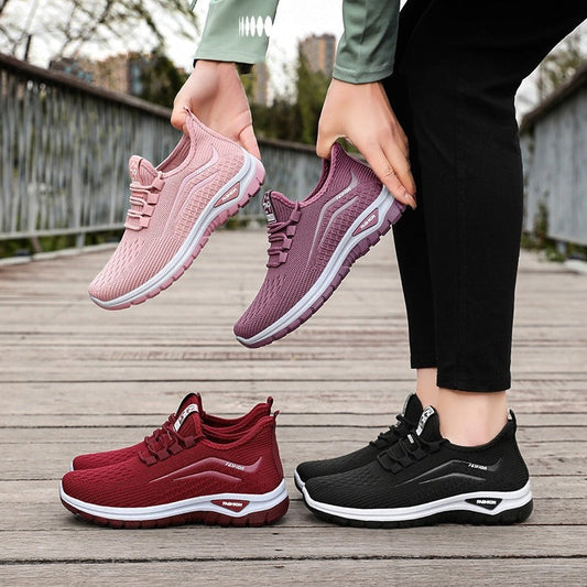 👟 Női alkalmi légáteresztő kényelmes cipő