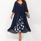 👗Sifon ruha fél ujjakkal
