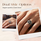 💍Vintage háromszögű kelta csomós gyűrű