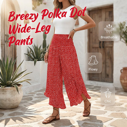 ✨ Magas Deredékű, Széles Szárú Nadrág Hölgyeknek – Kényelmes, Előnyös & Könnyedén Stílusos 👖