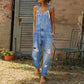 🎁 Női szabadidős farmerjumpsuit