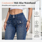 Női slim fit sztreccs farmer capri nadrág