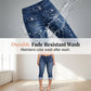 Női slim fit sztreccs farmer capri nadrág