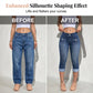 Női slim fit sztreccs farmer capri nadrág
