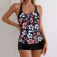 Női mintás kétrészes fürdőruha