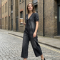 Széles szárú női jumpsuit 🌴