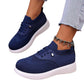 👟☁️ Sétáljon felhőpuhaságú kényelemben – Női légáteresztő hálós slip-on sétacipő