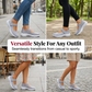 👟 👟☁️ Női kényelmes vastag talpú tornacipő állítható tépőzáras pánttal (EU 36-43) ✨