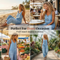 👖 Női farmeres, vállpántos jumpsuit