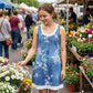 👗☀️ Női farmermintás ruha