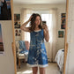 👗☀️ Női farmermintás ruha