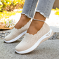 Tartsa lábaid szárazon és hűvösen egész nap – női légáteresztő flyknit slip-on cipők. Utánvétes fizetési lehetőség! 🌬️