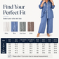 ✨👚 Női Csillogó Felső és Széles Derék Nadrág Szett – Elegancia és Kényelem 4 Színben 🌿