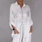 ✨👚 Női Csillogó Felső és Széles Derék Nadrág Szett – Elegancia és Kényelem 4 Színben 🌿