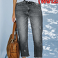 👖Női retro egyenes szárú farmernadrág
