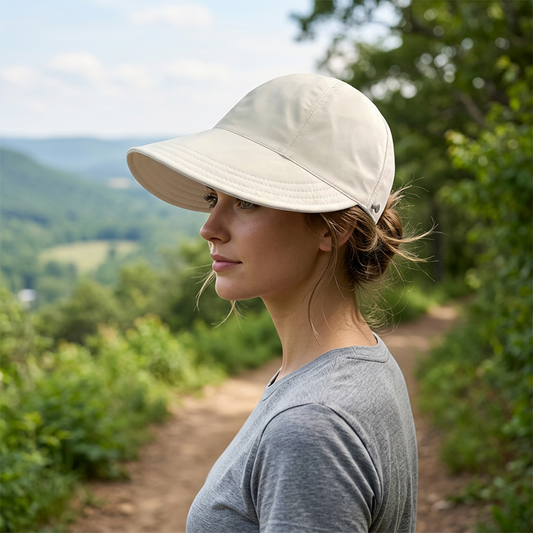 🏖️Nyári akció 49% KEDVEZMÉNY🏝️🧢Női légáteresztő, állítható lófarokkal viselhető napellenző kalap☀️👒