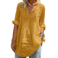 ✨ Női alkalmi V-nyakú nyakkendős redőzött felső