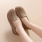 Női légáteresztő, repülő kötésű slip-on cipő