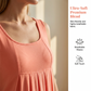 👗 Női Casual Nyári Ujjatlan Rakott Slip Ruha