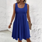 👗 Női Casual Nyári Ujjatlan Rakott Slip Ruha