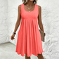 👗 Női Casual Nyári Ujjatlan Rakott Slip Ruha