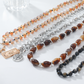 📿 Retro többrétegű gyöngyös nyaklánc