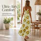 🌻Flowy Vacation Maxi Ruha – Friss Elegancia és Természetes Kényelem🌸
