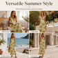🌻Flowy Vacation Maxi Ruha – Friss Elegancia és Természetes Kényelem🌸