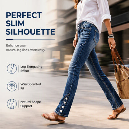 ✨👖 Női stretch skinny farmer – Formázó és univerzális mindennapokra