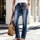 ✨👖 Női stretch skinny farmer – Formázó és univerzális mindennapokra