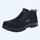 Férfi alkalmi slip-on PU bőr cipő