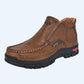 Férfi alkalmi slip-on PU bőr cipő