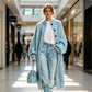 🛍️🧥Új érkezések - Női vastag kötött hosszú kardigán kabát