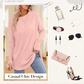 👚✨Női alkalmi hosszú ujjú kerek nyakú felső✨𝘝𝘦́𝘨𝘺 2 𝘵 𝘦́𝘴 𝘬𝘢𝘱𝘫 𝘦𝘨𝘺 𝘦𝘹𝘵𝘳𝘢 8% 𝘬𝘦𝘥𝘷𝘦𝘻𝘮𝘦́𝘯𝘺𝘵