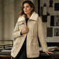 Women's Mid-Length Hooded Padded Jacket
